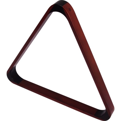 Trójkąt bilardowy De Luxe imitacja mahoniu 57,2 mm