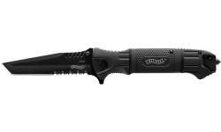 Nóż składany Walther BTTK Black Tac Tanto, 440C, 199 mm