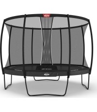 Trampolina BERG Elite Regular 430 szara + siatka ochronna DLX XL