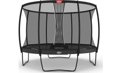 Trampolina BERG Elite Regular 430 szara + siatka ochronna DLX XL