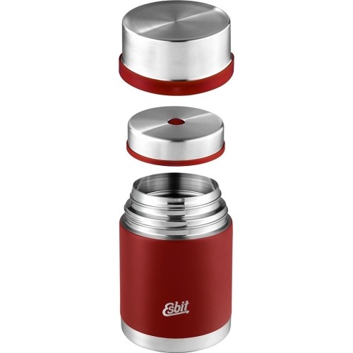 Termos obiadowy na żywność, jedzenia Esbit Sculptor - 750 ml - Burgundy Red