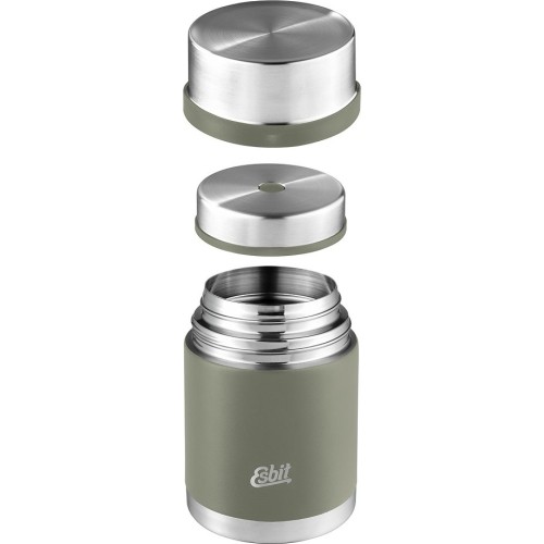 Termos obiadowy na żywność, jedzenia Esbit Sculptor - 750 ml - Stone Grey