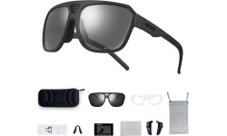 Sportowe okulary przeciwsłoneczne Altalist Kaku LS2 - Black with Smoke Lenses