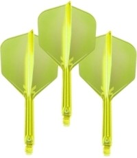 Lotki do rzutek Target K-Flex Neon No.6 In Between - 3-pak - Fluorescencyjny żółty