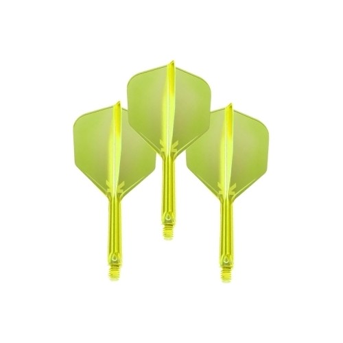 Lotki do rzutek Target K-Flex Neon No.6 In Between - 3-pak - Fluorescencyjny żółty