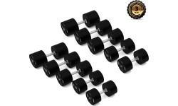 HPC SET ZESTAW HANTLI POLIURETANOWYCH 2 x 40 - 50 KG CPU (450 KG) HMS