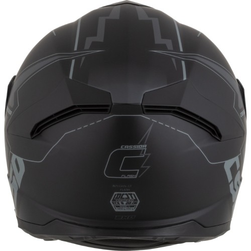Kask motocyklowy Cassida Integral GT 2.1 Flash Matte Black/Dark Grey