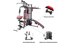 Domowa siłownia Atlas treningowy HMS Tytan 12