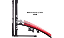 Domowa siłownia Atlas treningowy HMS Tytan 12