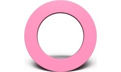 Obramowanie tarczy do rzutek Bull's Plain PU Surround - Pink