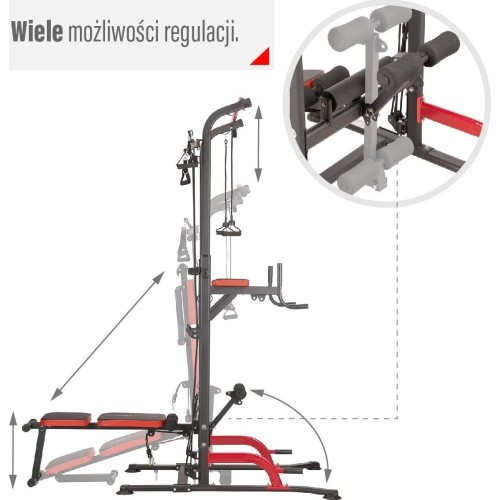 Wielofunkcyjna stacja treningowa HMS PWL8325