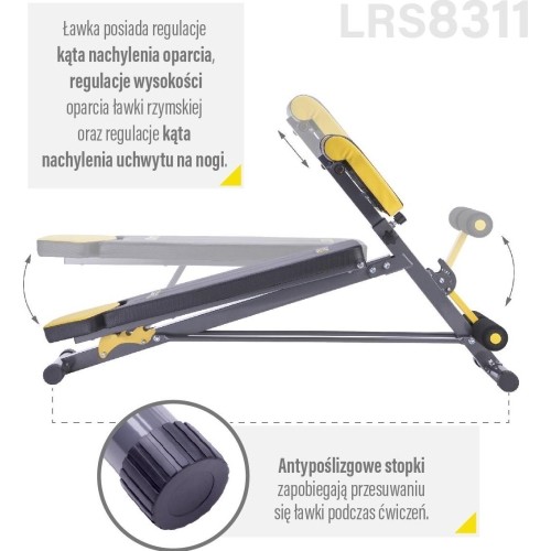 LSR8311 ŁAWKA ROME HMS PREMIUM
