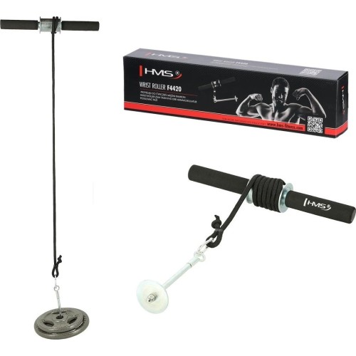 Przyrząd do ćwiczenia mięśni ramion Wrist Roller HMS F4420