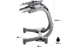 STR10 PRO REGULOWANY STOJAK NA HANTLE HMS PREMIUM