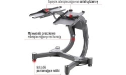 STR10 PRO REGULOWANY STOJAK NA HANTLE HMS PREMIUM