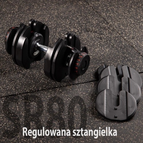 Regulowany hantel HMS SR80