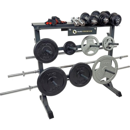 STOJAK NA HANTLE I SZTANGI STR12 HMS PREMIUM