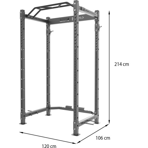 KLT3110 ZESTAW POWER RACK Z WYPOSAŻENIEM KOMERCYJNYM HMS