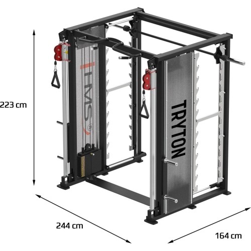 TRYTON SMITH MACHINE 3D Z PODWÓJNYM PODNOSZENIEM I UKŁADANIEM KOMERCYJNE HMS