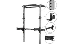 KLT22 WIELOFUNKCYJNY SKŁADANY STOJAK ZASILAJĄCY SREBRNY HMS