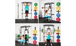 KLT22 WIELOFUNKCYJNY SKŁADANY STOJAK ZASILAJĄCY SREBRNY HMS