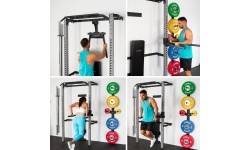 KLT22 WIELOFUNKCYJNY SKŁADANY STOJAK ZASILAJĄCY SREBRNY HMS