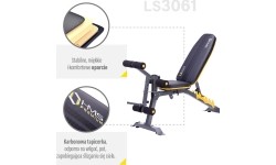 LS3061 ŁAWKA POD SZTANGĘ HMS PREMIUM