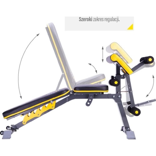 LS3061 ŁAWKA POD SZTANGĘ HMS PREMIUM