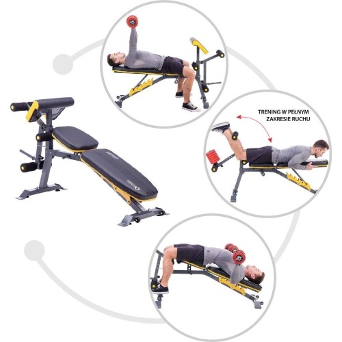 LS3061 ŁAWKA POD SZTANGĘ HMS PREMIUM