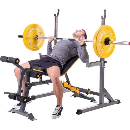 LS3061 ŁAWKA POD SZTANGĘ HMS PREMIUM