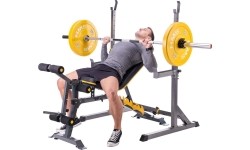 LS3061 ŁAWKA POD SZTANGĘ HMS PREMIUM