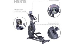 Orbitrek Trenażer eliptyczny HMS Premium H5815 - Do użytku półkomercyjnego