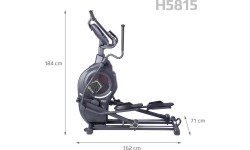 Orbitrek Trenażer eliptyczny HMS Premium H5815 - Do użytku półkomercyjnego