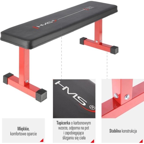 Prosta ławka treningowa HMS L1211