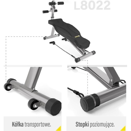 Ławka treningowa do ćwiczeń HMS Premium L8022