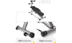 Ławka treningowa do ćwiczeń HMS Premium L8022