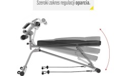 Ławka treningowa do ćwiczeń HMS Premium L8022