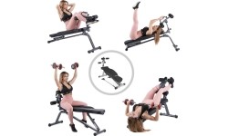 Ławka treningowa do ćwiczeń HMS Premium L8022