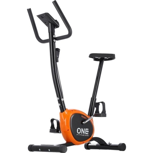Rower Treningowy One Fitness Rw3011, Czarno-pomarańczowy