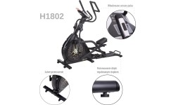 H1802 MAGNETYCZNY TRENAŻER ELIPTYCZNY PÓŁKOMERCYJNY HMS PREMIUM