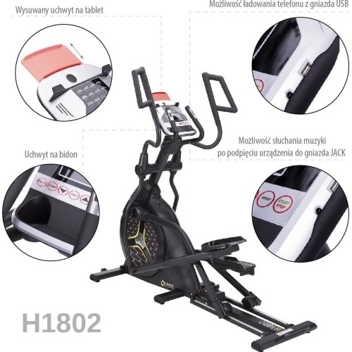 H1802 MAGNETYCZNY TRENAŻER ELIPTYCZNY PÓŁKOMERCYJNY HMS PREMIUM