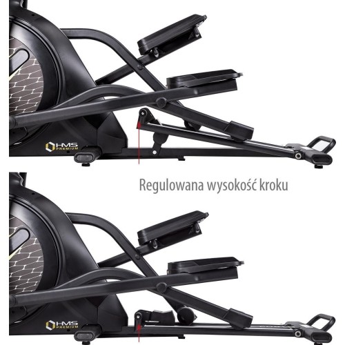 Półkomercyjny magnetyczny orbitrek H1802 HMS Premium