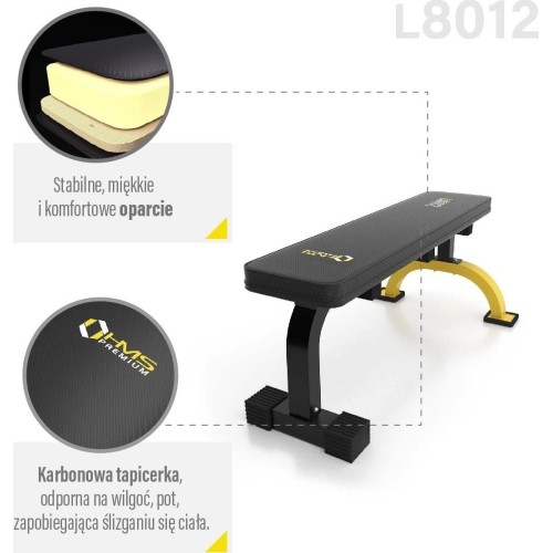 L8012 ŁAWKA DO ĆWICZEŃ HMS PREMIUM