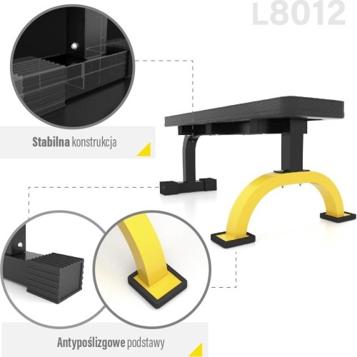 L8012 ŁAWKA DO ĆWICZEŃ HMS PREMIUM