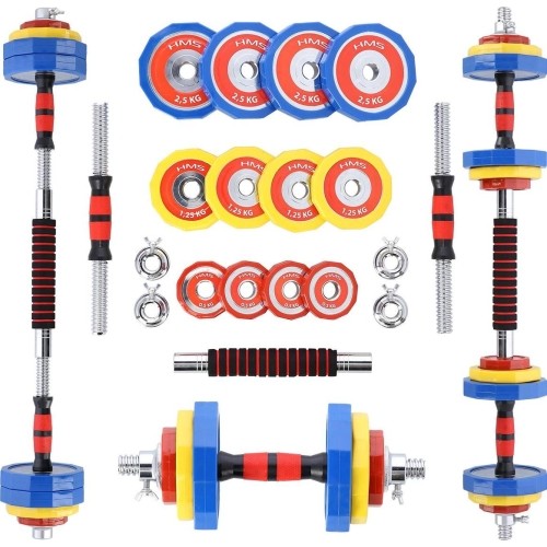 Zestaw hantli HMS SKC20 2x10 kg, Walizka transportowa