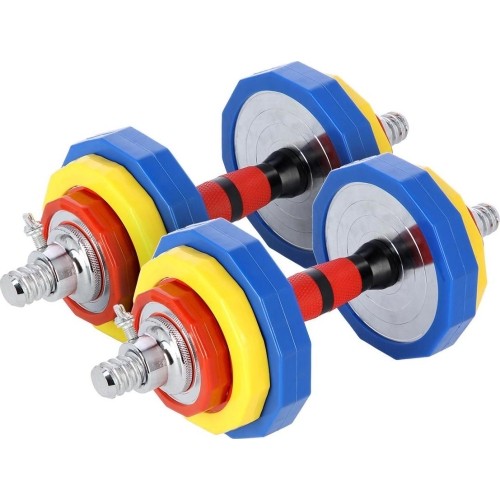 Zestaw hantli HMS SKC20 2x10 kg, Walizka transportowa