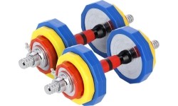 Zestaw hantli HMS SKC20 2x10 kg, Walizka transportowa