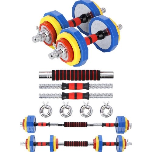 Zestaw hantli HMS SKC20 2x10 kg, Walizka transportowa