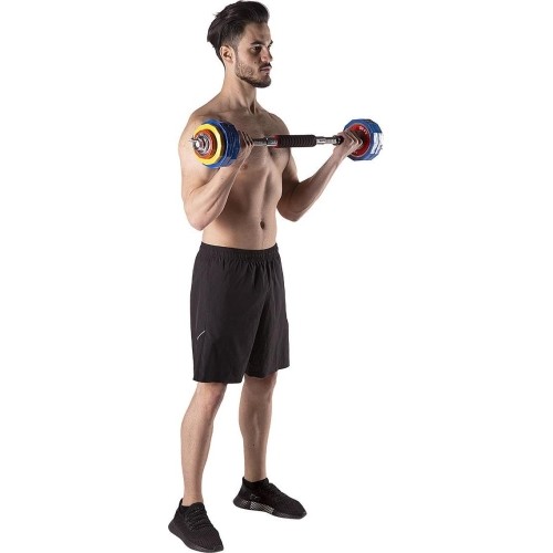 Zestaw hantli HMS SKC20 2x10 kg, Walizka transportowa