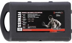 Zestaw hantli HMS SKC20 2x10 kg, Walizka transportowa
